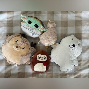 Adorable Plush Toys/ Reversible Pillows Bundle
